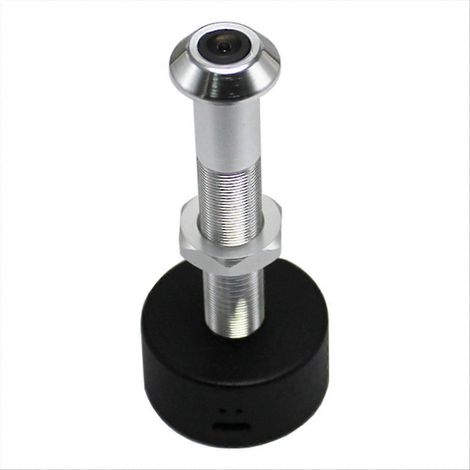 12-mm-Weitwinkel-Fisheye-Objektiv, Dualfrequenz, Silber und Schwarz (1/5)