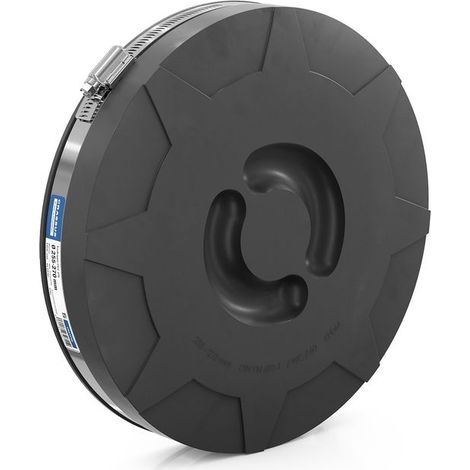 CR Endkappe CEC 270 (255-270mm), 0,6 bar,L:54mm, EPDM / V2A