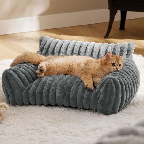 Lit pour Chat d'intérieur Panier Chien Grande Taille Orthopedique Canapé Chiens Imperméable Lavable avec Fond antidérapant Coussin Chien Lavable en Machine pour Chiot et Petit Chat (1/5)
