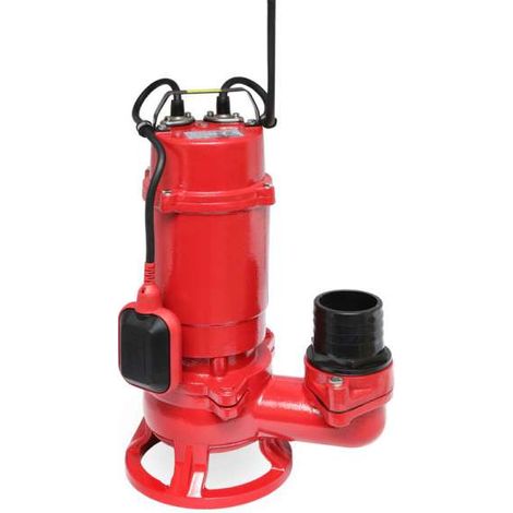 PROFESIONELLE IBO TAUCHPUMPE Schmutzwasserpumpe WQ 1500 PRO 1500 Watt 230V bis 42m³/h (1/2)