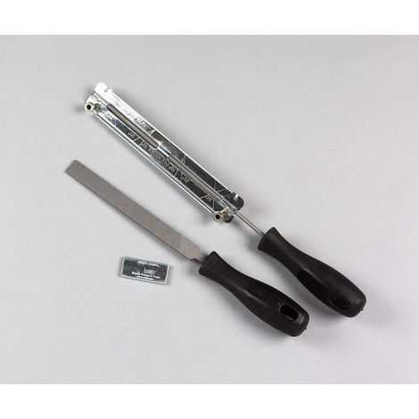 Multi-Sharp MS1702 Chainsaw Chain Sharpening Kit – Includes 4.00mm (5/32in) File for Precise and Easy Chain Maintenance (1/5)