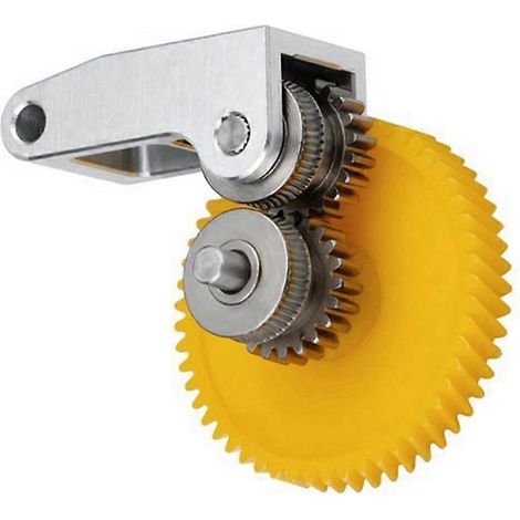 Gehärtete Stahl-Extruderzahnradbaugruppe für 3D-Drucker der Serien Bambu Lab X1 & P1P, verschleißfestes, beschichtetes Zubehör (1/5)