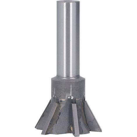 60-mm-Schwalbenschwanzfräser, 60 Grad, 6 Schneiden, Schneidwerkzeug mit universellem geraden Schaft für Stahl (1/5)