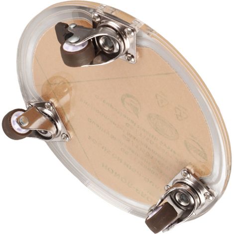 [Plateau Tournant] Avec Roulettes 360°, Plateau en Plastique Transparent Hauteur 4.5cm pour Pots de Fleurs/Purificateur/Climatisation, 5 Formats: 20cm, 22cm, 26cm, 32cm, 36cm (1/5)