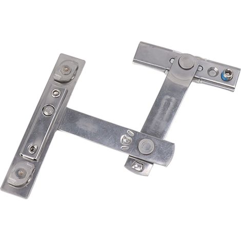 Charnières à battant en acier inoxydable avec charnière à friction invisible, pièces détachées pour fenêtres, largeur d'entrefer : 14 mm (1/5)