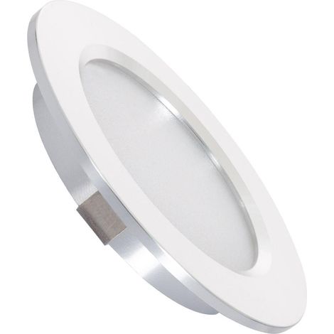 LED Downlight Einbaustrahler 3W 12V DC Möbel Ausschnitt Ø 63 mm 2700K Warmweiß
