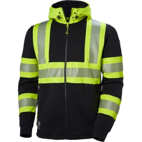 Sudadera de alta visibilidad con capucha ICU Helly Hansen S Amarillo fluor