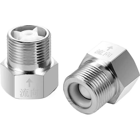 Clapet anti-retour à sens en acier inoxydable 304 filetage mâle (1/3)