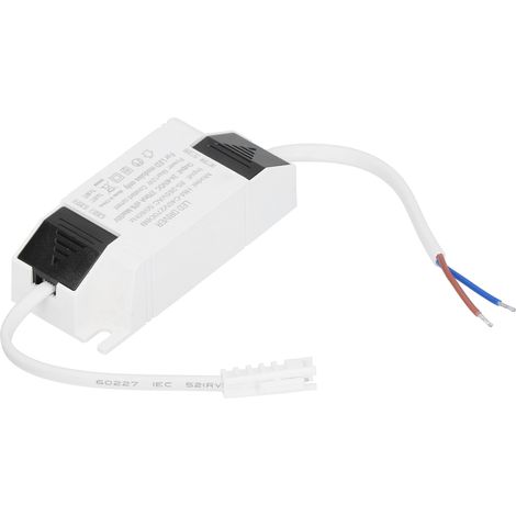 Alimentation LED 12W courant constant 270mA entrée AC85-265V sortie DC24-40V transformateur