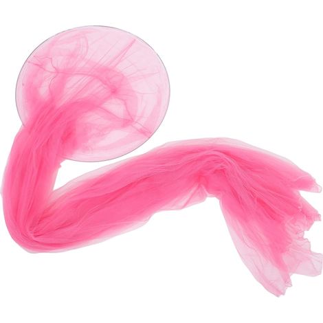 Moustiquaire rose LABRIMP pour lit de fille, rideaux princesse (1/5)