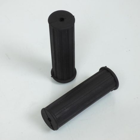 Paar schwarze Griffe Typ CLB ø22/24 mm 110 mm für Moped Peugeot (1/3)