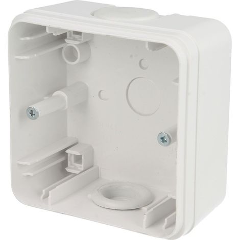 Kopp 356352013 Interruttore per ambienti umidi Accessori Alloggiamento a parete Arktis Bianco 1 pz.