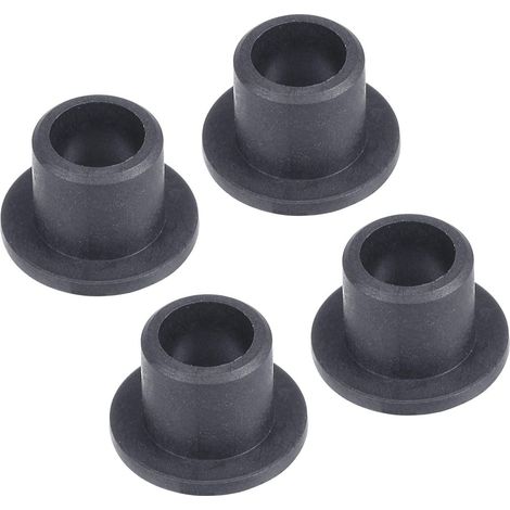 4pcs Bride Manchon Roulement 5 mm x 7 mm x 7mm Noir (1/5)