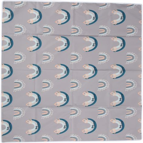 Tapis anti-éclaboussures lavable, réutilisable, imperméable et multifonctionnel portable pour table ou sol. (1/5)
