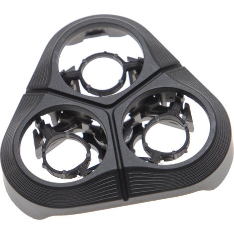 vhbw Marco del cabezal compatible con Philips S1010, S1000, S1050, S1020, S1070, S1060 afeitadora, negro