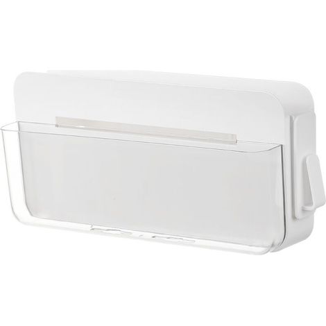 Scatola portaoggetti da parete, supporto da parete, supporto per telecomando per cucina, ufficio, camera da letto, bagno