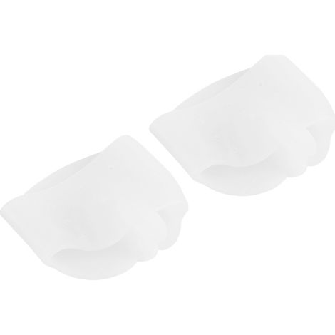 Correcteur d'hallux valgus SEBS, protecteur d'orteil pour soin des pieds, soulagement de la douleur, blanc (1/5)