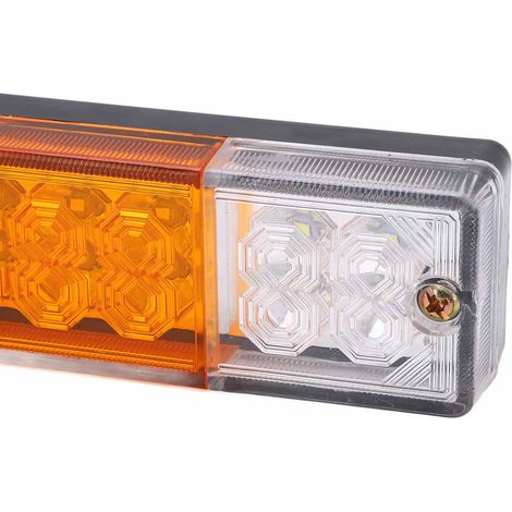 2 pièces Feux Arrière LED Clignotants pour Camionnette Caravane Remorque 12V (1/5)