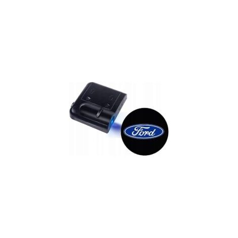 Juego de 2 luces LED inalámbricas de bienvenida con logotipo 3D de Ford - Crezuo (1/5)