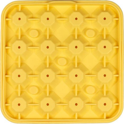 Silikon-Eisform – Rautenform – 16 Mulden – inklusive Deckel – BPA-frei – wiederverwendbar (1/5)