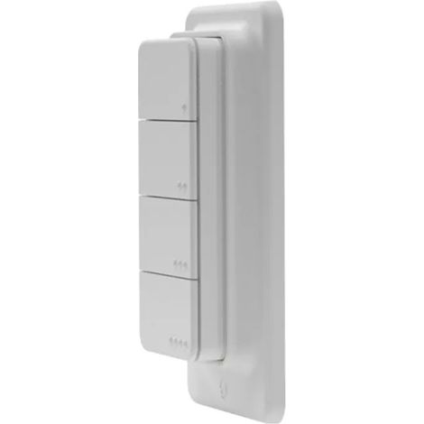 Shelly BLU RC Button 4 ZB - Telecomando a muro con 4 tasti Bluetooth + ZIGBEE