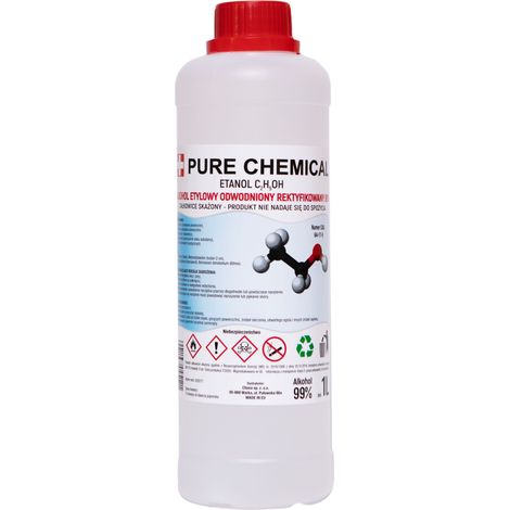 Etanolo 99% - 1L - Disinfettante - Alta qualità - Multiuso