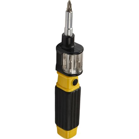 TOURNEVIS 6 EN 1 EMBOUT TORSADÉ EMBOUTS UNIVERSEL KIT DE TRAVAIL MAGNÉTIQUES (1/4)