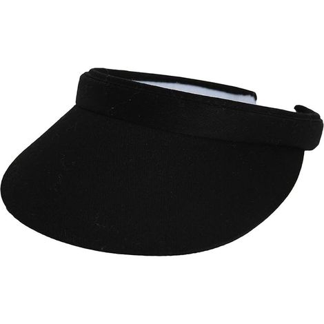 Visière En Sergé De Coton - Réglable Par Velcro - Protection Uv - Pour Activités Extérieures - 1 Pièce (1/5)