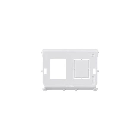 Jung Inserto de montaje 2 veces, módulo universal, RJ 45 System 54-2 WE