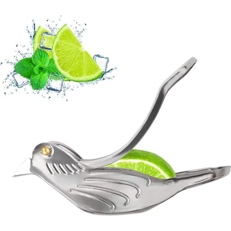 Presse Agrume Manuel Presse Citron Acier Inoxydable Presse Orange Lemon Juicer Lemon Squeezer pour Citron, Orange (1/3)