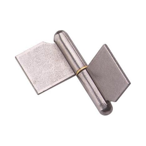 Cerniera per griglia a saldare MONIN - Lama robusta in asse - Acciaio decapato - 120x108 mm - 6400-643050