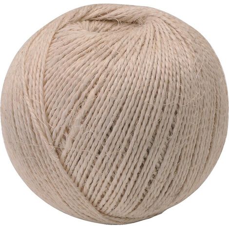 Ficelle sisal. diamètre 4.5 mm. pelote de 250 m - CORDERIE MESNARD SAS