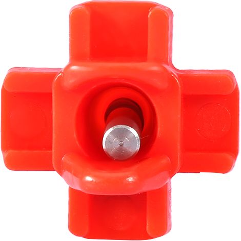 Lot de 10 distributeurs automatiques d'eau à tétine pour poulets, destinés à l'élevage de volailles. (1/5)