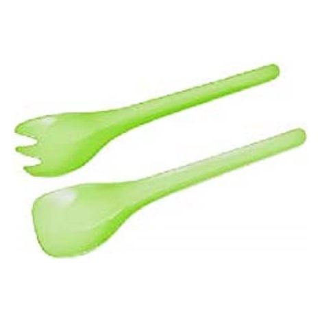 Couverts à Salade 26 cm, Plastique, Multicolore