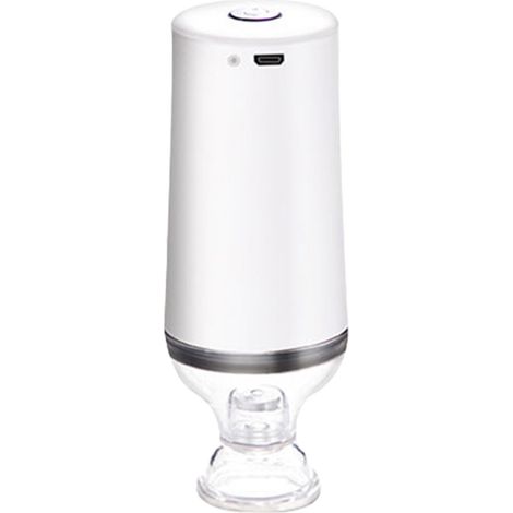 Scelleuse sous vide électrique portable, rechargeable par USB et réutilisable, pour fermetures éclair de conservation des aliments. (1/5)