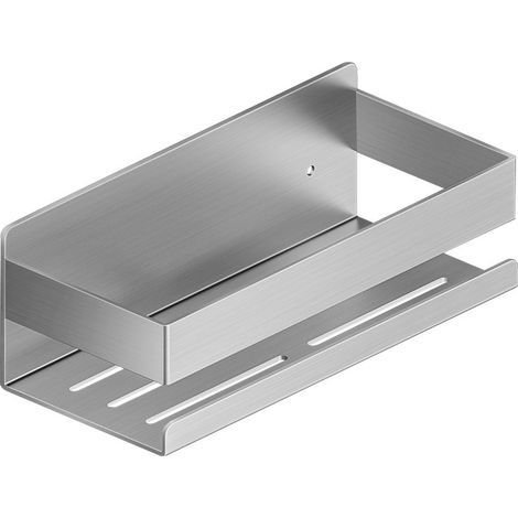 Duschregal ohne Bohren, 1 Stück, Duschablage aus Edelstahl SUS304, Badezimmerregal für Duschgel und Shampoo (Argento – 1 Stück)