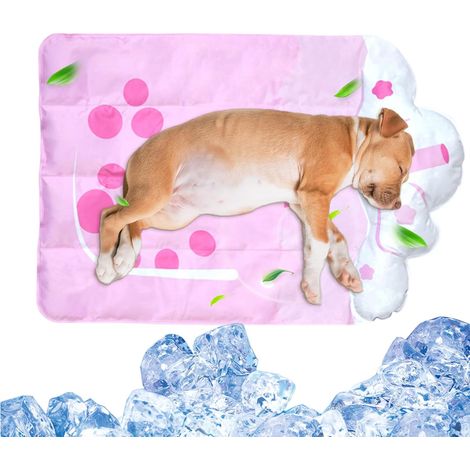 Tapis réfrigérant pour animaux de compagnie – Coussin en gel rafraîchissant pour l'intérieur Lit imperméable et couverture pour climat chaud pour animaux de petite à grande race (1/5)