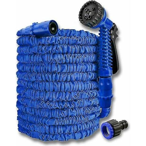 KLVGTIFS PU - Tuyau d'arrosage extensible de 30 m (100 pi) - Tuyau flexible extensible (FMY) (1/5)