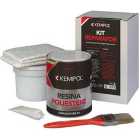 FIBRORESINA IN KIT COMPLETA 750 ML