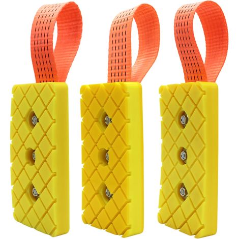 Kit de reparación de abolladuras de 3 piezas de color amarillo para automóviles – Herramienta para enderezar la carrocería, tamaño grande (1/5)