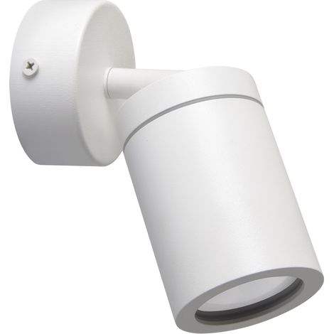 Lámpara de pared para baño blanca IP44, tensor móvil GU10 20W Ideus 04068 (1/2)