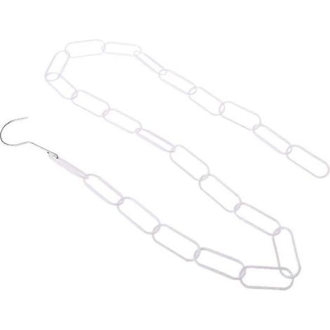 Plastic Clothes Market Shop Display Hanging Chain Hooks With 23 RingsHanger Hous (1/4)