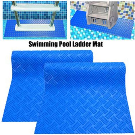 Tapis de Piscine pour escaliers en échelleTapis d'échelle de piscine antidérapant texture tapis échelle de piscine - Générique (1/4)