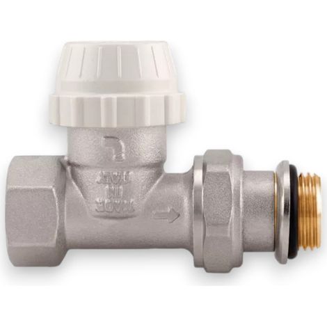 kit de válvula termostática de ángulo con control de aceite Conexión F para tubo de hierro 9,6 cm de ancho 13,2 cm de largo