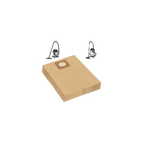Bolsas de papel para aspiradoras de líquidos y sólidos, paquete de 10 unidades. Braun - Crezuo (1/3)