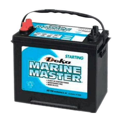 BATTERIA NAUTICA DEKA MARINE MASTER 24M7 - 12V 80 Ah 1000 A
