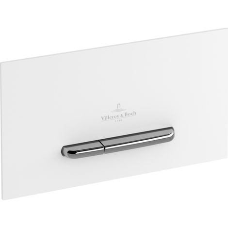 Villeroy & Boch ViConnect - Placca di comando E300, bianco/cromo 92216168 (1/5)