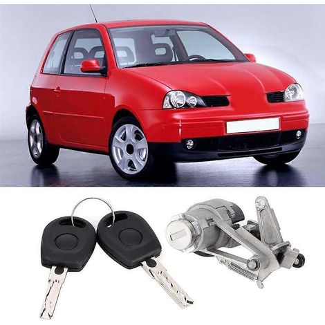Cylindre de serrure de coffre avec clé 1J6827297G pour siège de golf (1/4)