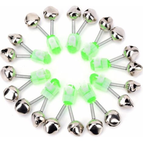 Alarme de canne à pêche avec double sonnerie puissante et clips pour détecter les touches de poisson (1/5)