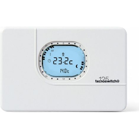 Cronotermostato digitale settimanale con regolazione +2°C - 35°C Bernini
